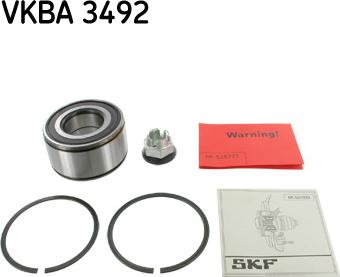 SKF VKBA 3492 - Komplet Ležaja kotača www.molydon.hr