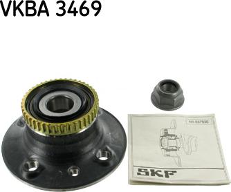 SKF VKBA 3469 - Komplet Ležaja kotača www.molydon.hr