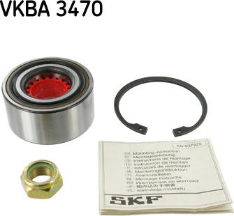 SKF VKBA 3470 - Komplet Ležaja kotača www.molydon.hr