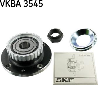 SKF VKBA 3545 - Glavčina kotača www.molydon.hr