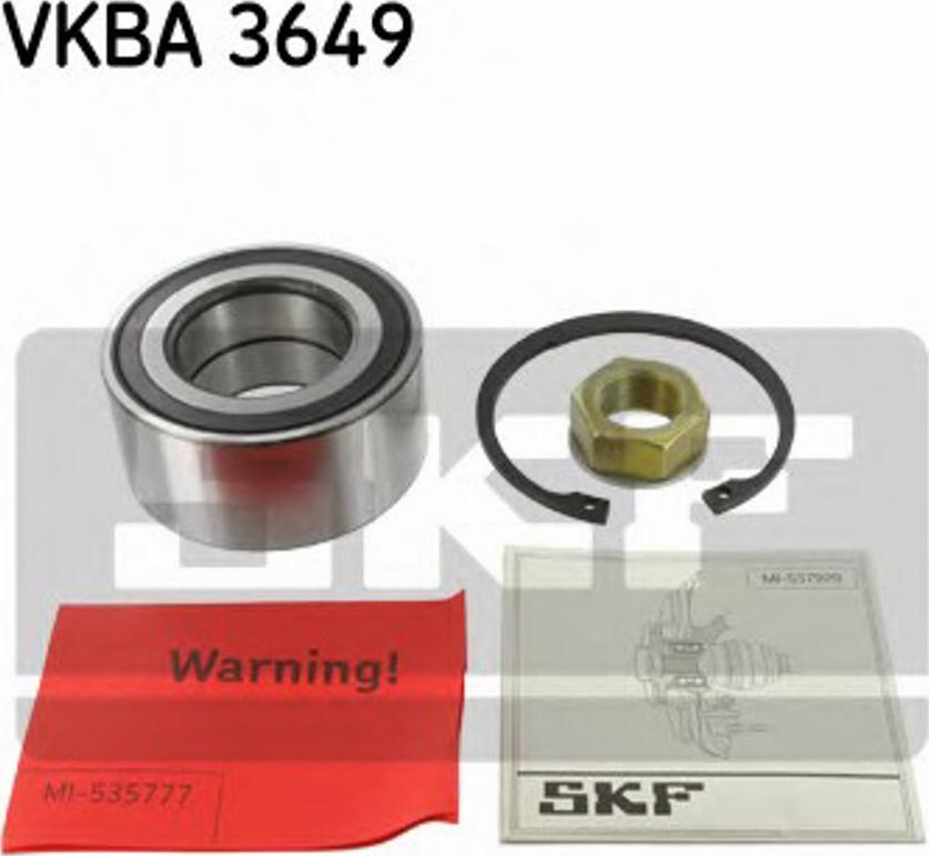 SKF VKBA3649 - Komplet Ležaja kotača www.molydon.hr