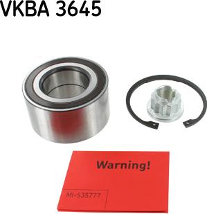 SKF VKBA 3645 - Komplet Ležaja kotača www.molydon.hr