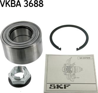 SKF VKBA 3688 - Komplet Ležaja kotača www.molydon.hr