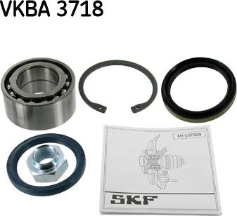 SKF VKBA 3718 - Komplet Ležaja kotača www.molydon.hr