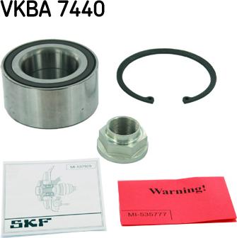 SKF VKBA 7440 - Komplet Ležaja kotača www.molydon.hr