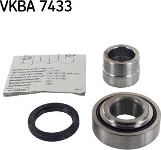 SKF VKBA 7433 - Komplet Ležaja kotača www.molydon.hr