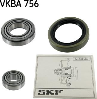 SKF VKBA 756 - Komplet Ležaja kotača www.molydon.hr