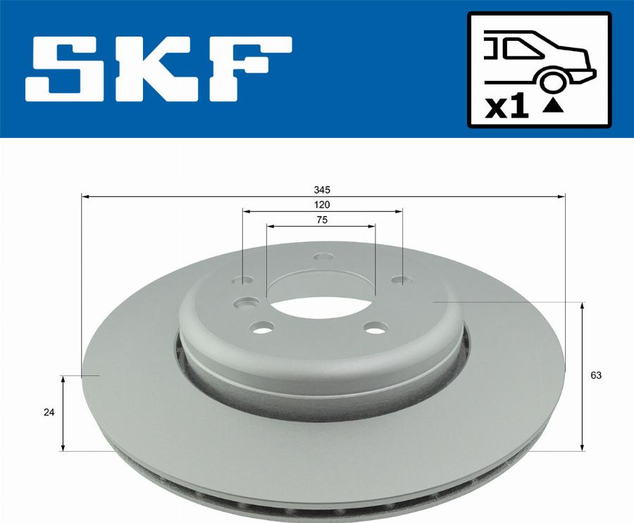 SKF VKBD 90336 V1 - Kočioni disk www.molydon.hr