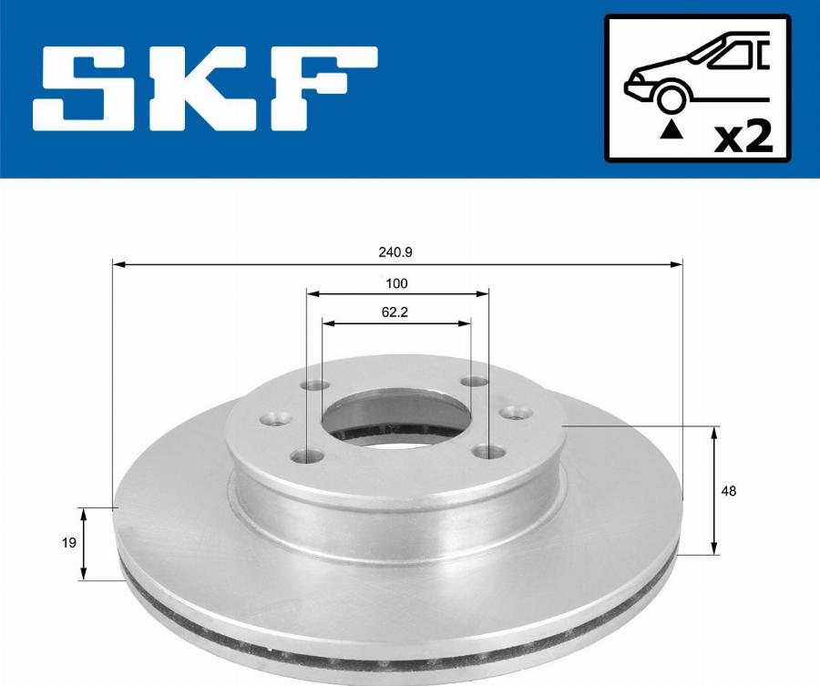 SKF VKBD 80514 V2 - Kočioni disk www.molydon.hr