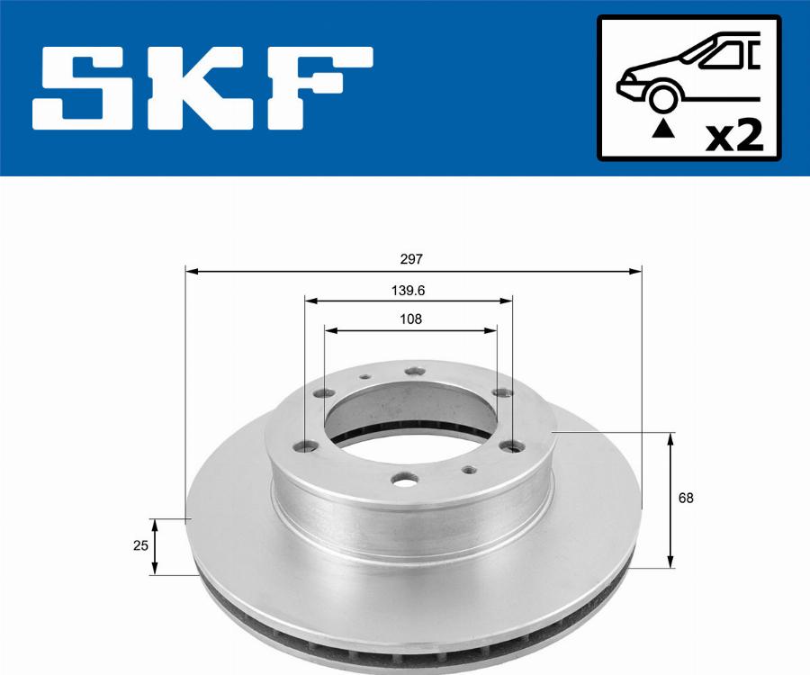 SKF VKBD 80346 V2 - Kočioni disk www.molydon.hr