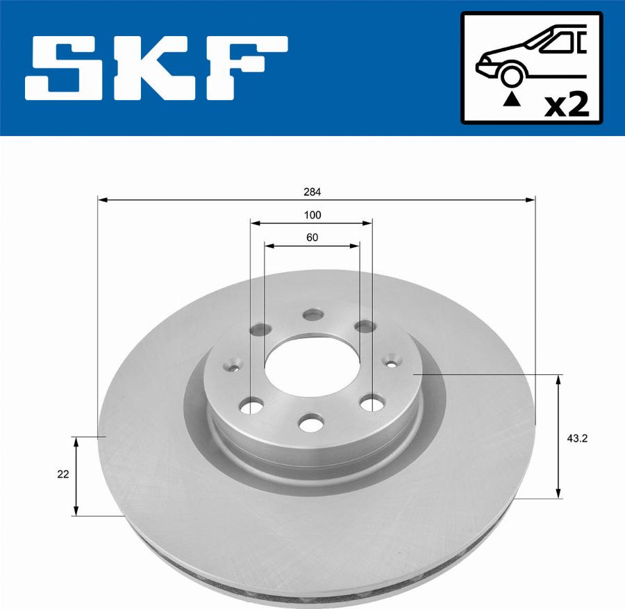 SKF VKBD 80311 V2 - Kočioni disk www.molydon.hr