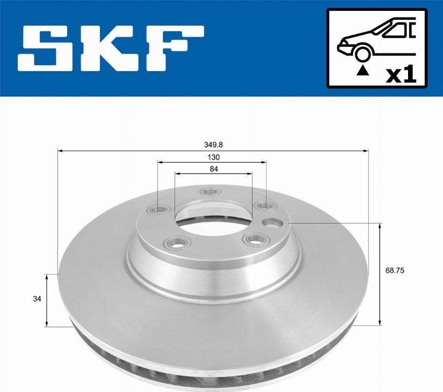 SKF VKBD 81077 V1 - Kočioni disk www.molydon.hr