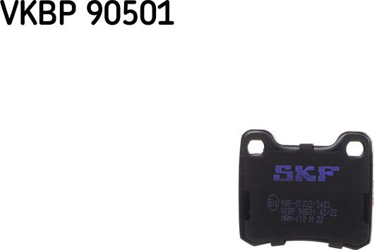 SKF VKBP 90501 - Komplet Pločica, disk-kočnica www.molydon.hr