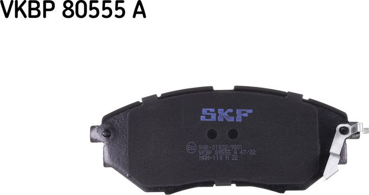 SKF VKBP 80555 A - Komplet Pločica, disk-kočnica www.molydon.hr