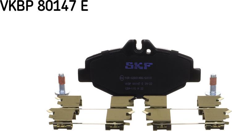 SKF VKBP 80147 E - Komplet Pločica, disk-kočnica www.molydon.hr