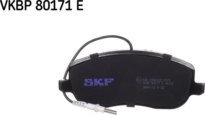 SKF VKBP 80171 E - Komplet Pločica, disk-kočnica www.molydon.hr