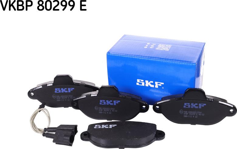 SKF VKBP 80299 E - Komplet Pločica, disk-kočnica www.molydon.hr