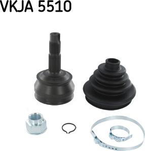 SKF VKJA 5510 - Kardan, Pogonska osovina www.molydon.hr