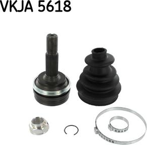 SKF VKJA 5618 - Kardan, Pogonska osovina www.molydon.hr