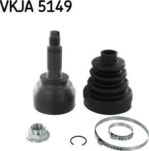 SKF VKJA 5149 - Kardan, Pogonska osovina www.molydon.hr