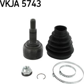 SKF VKJA 5743 - Kardan, Pogonska osovina www.molydon.hr