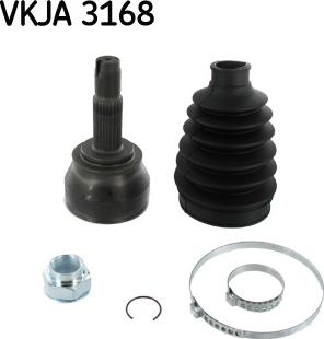 SKF VKJA 3168 - Kardan, Pogonska osovina www.molydon.hr