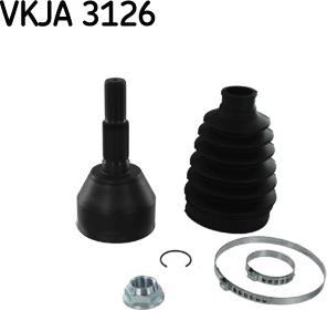 SKF VKJA 3126 - Kardan, Pogonska osovina www.molydon.hr