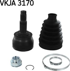 SKF VKJA 3170 - Kardan, Pogonska osovina www.molydon.hr