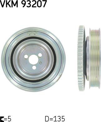 SKF VKM 93207 - Remenica, radilica www.molydon.hr