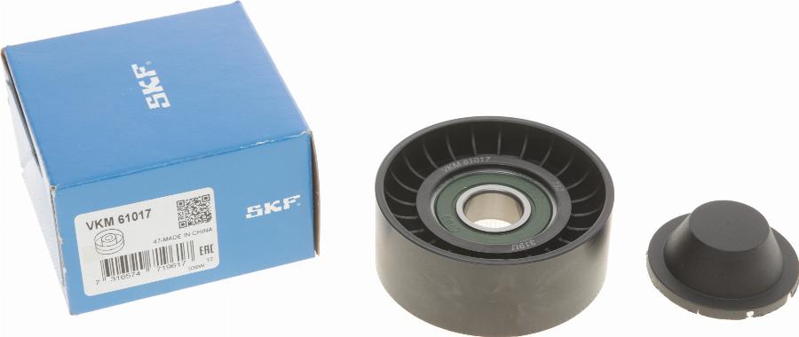 SKF VKM 61017 - Vodeći valjak , klinasti rebrasti remen  www.molydon.hr