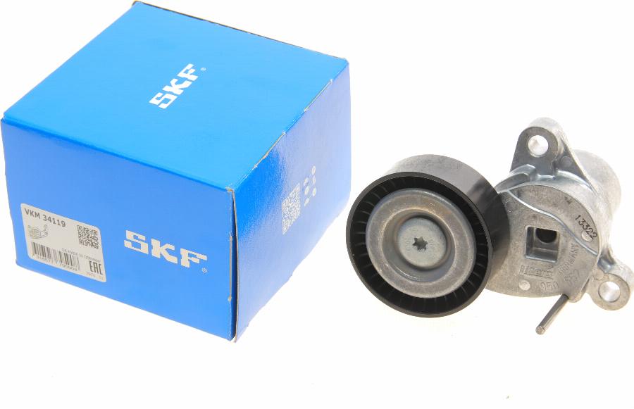 SKF VKM 34119 - Vodeći valjak , klinasti rebrasti remen  www.molydon.hr