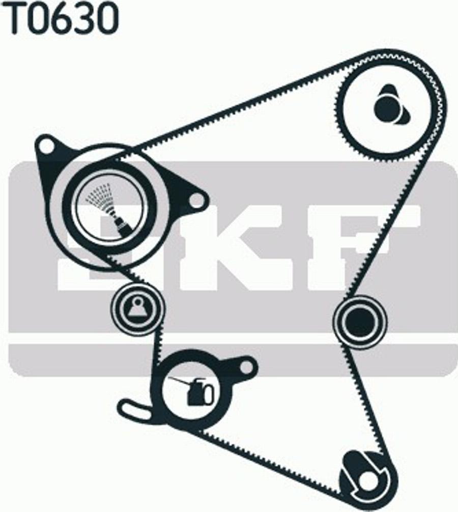 SKF VKMA99006 - Natezač remena, zupčasti remen  www.molydon.hr