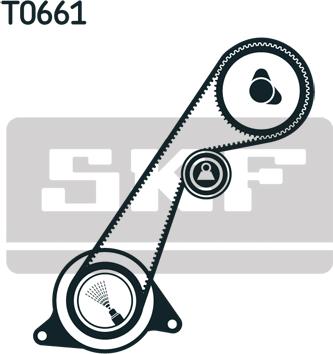 SKF VKMA 94614 - Komplet zupčastog remena www.molydon.hr