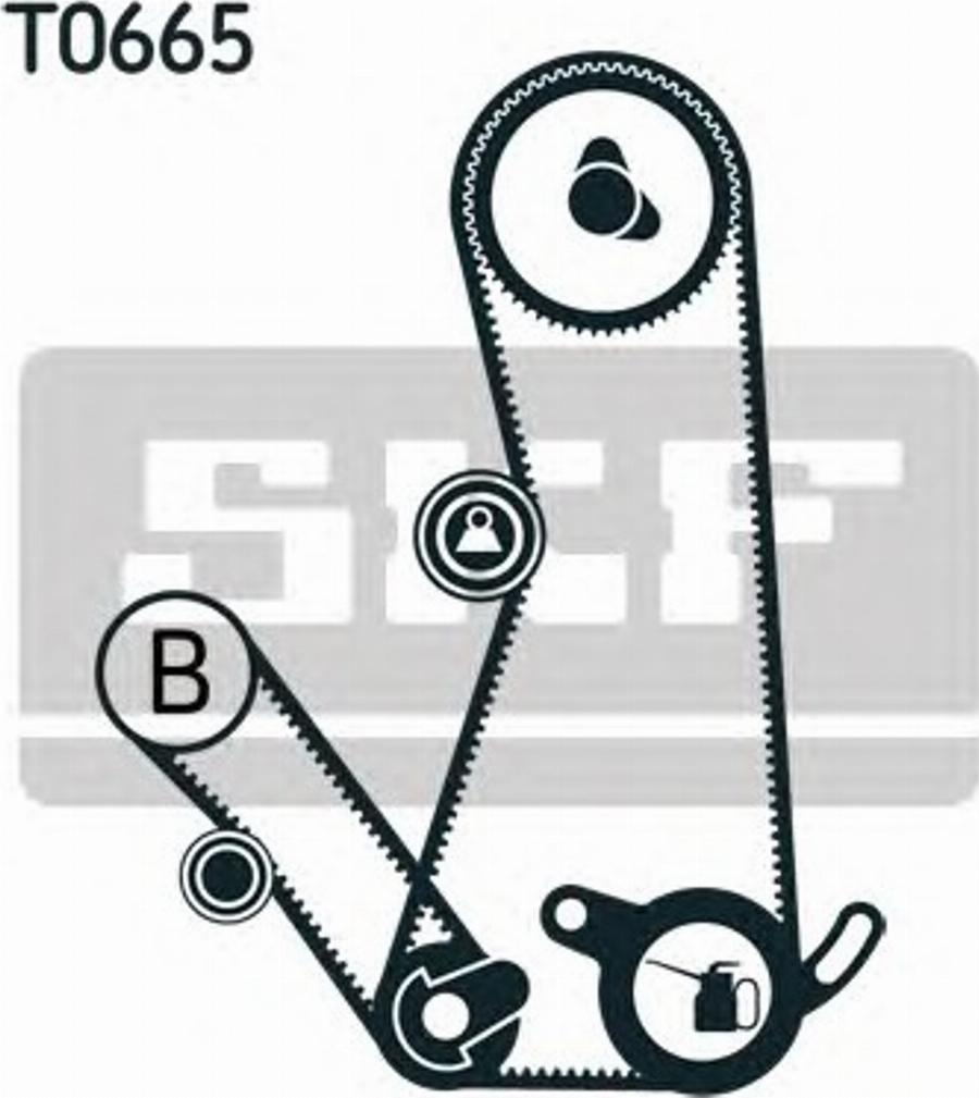 SKF VKMA95103 - Komplet zupčastog remena www.molydon.hr