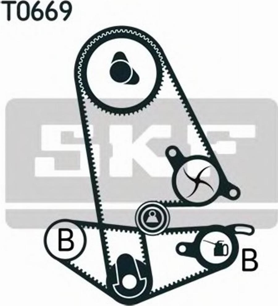 SKF VKMA93013 - Komplet zupčastog remena www.molydon.hr