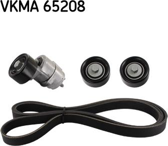 SKF VKMA 65208 - Garnitura klinastog rebrastog remena www.molydon.hr