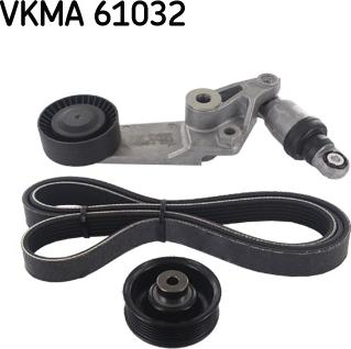 SKF VKMA 61032 - Garnitura klinastog rebrastog remena www.molydon.hr