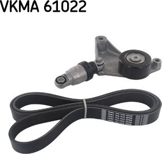 SKF VKMA 61022 - Garnitura klinastog rebrastog remena www.molydon.hr