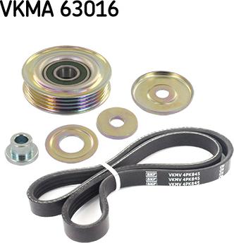 SKF VKMA 63016 - Garnitura klinastog rebrastog remena www.molydon.hr