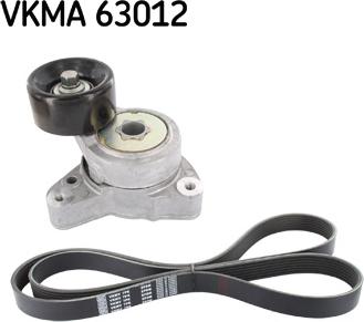 SKF VKMA 63012 - Garnitura klinastog rebrastog remena www.molydon.hr