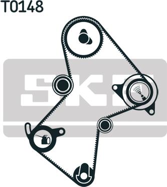 SKF VKMA 06115 - Komplet zupčastog remena www.molydon.hr