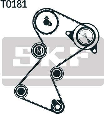 SKF VKMA 06117 - Komplet zupčastog remena www.molydon.hr