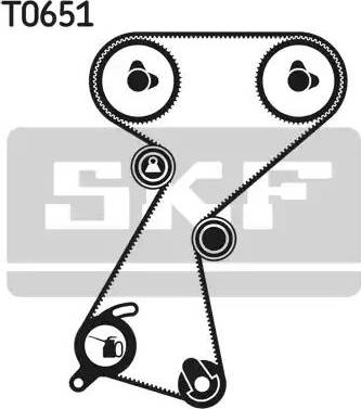 SKF VKMA 06122 - Komplet zupčastog remena www.molydon.hr