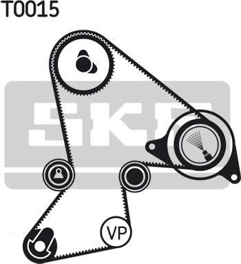 SKF VKMA 06212 - Komplet zupčastog remena www.molydon.hr