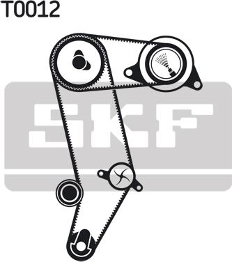 SKF VKMA 01040 - Komplet zupčastog remena www.molydon.hr