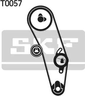 SKF VKMA 01023 - Komplet zupčastog remena www.molydon.hr