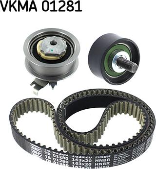 SKF VKMA 01281 - Komplet zupčastog remena www.molydon.hr