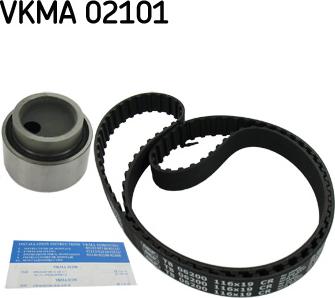 SKF VKMA 02101 - Komplet zupčastog remena www.molydon.hr