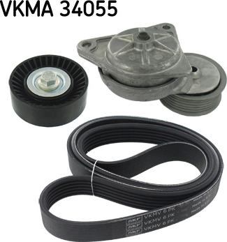 SKF VKMA 34055 - Garnitura klinastog rebrastog remena www.molydon.hr