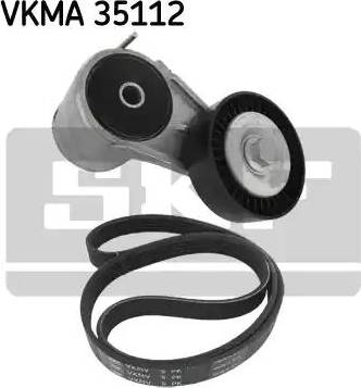 SKF VKMA 35112 - Garnitura klinastog rebrastog remena www.molydon.hr